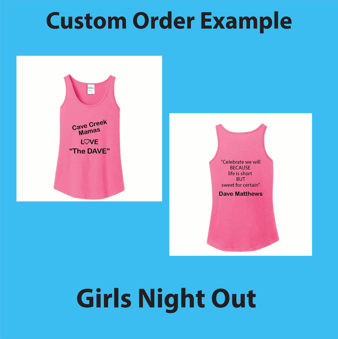 Custom Order Tees