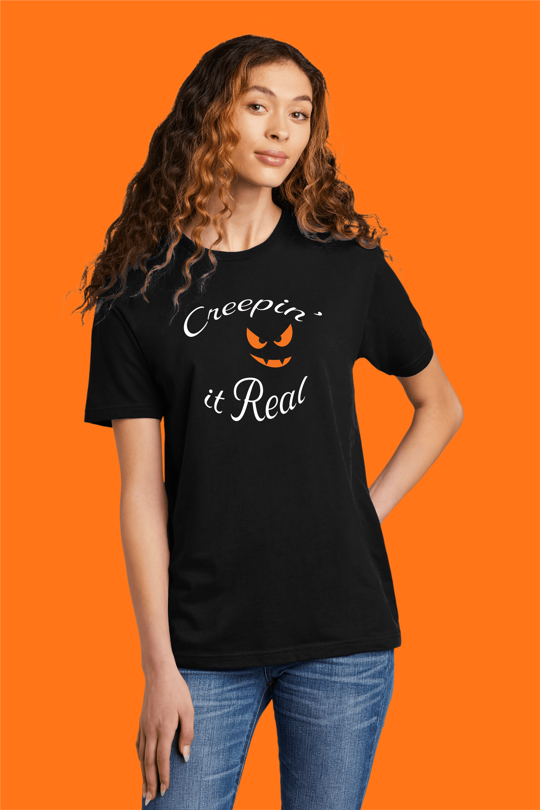 Creepin' It Real Tee: The Ultimate Halloween Must-Have!