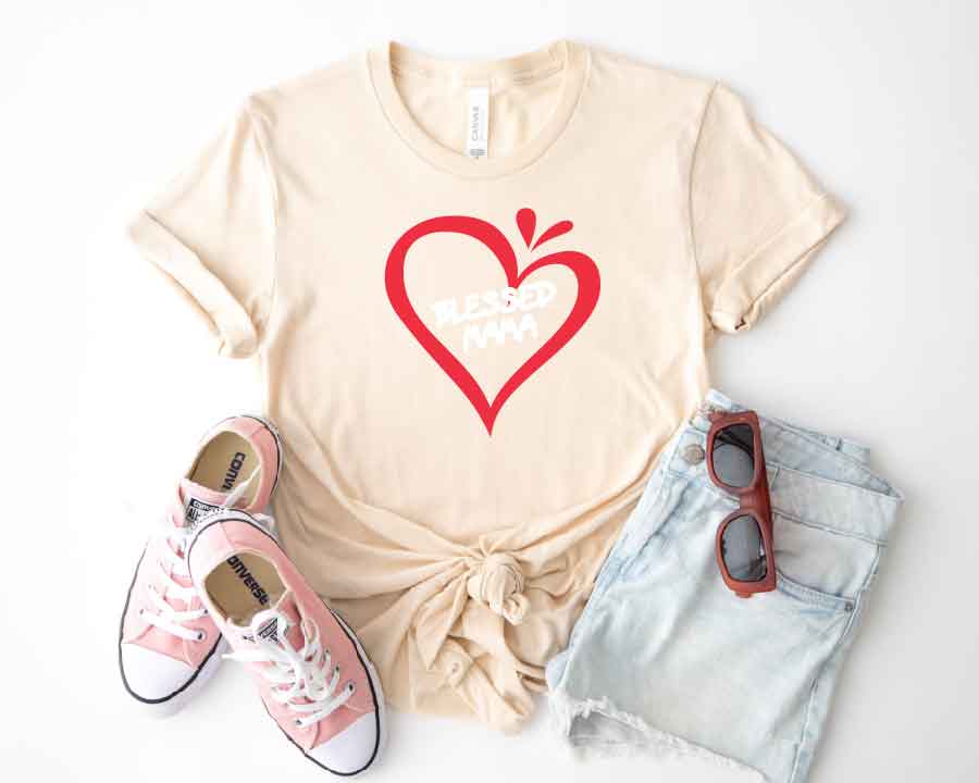 Blessed Mama Valentine's Day Tee! ✨💖
