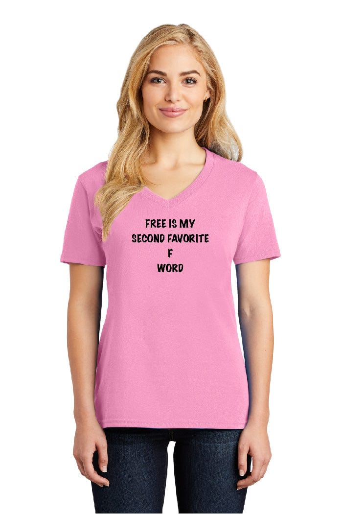 Free is My Second Favorite F Word Women's Tee-Shirt