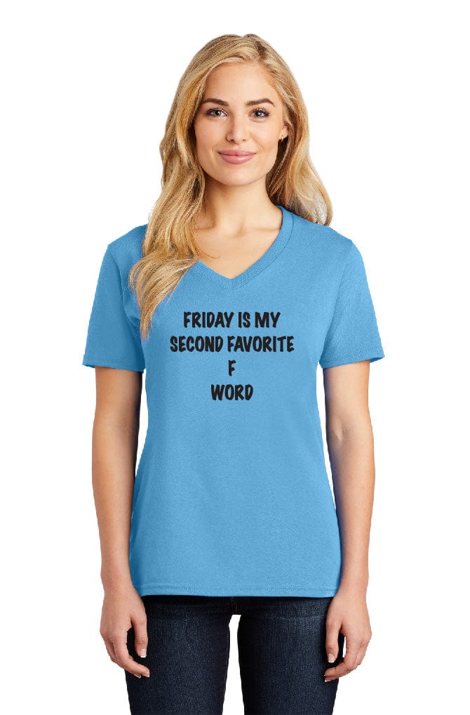 Friday is My Second Favorite F Word Women's Tee-Shirt