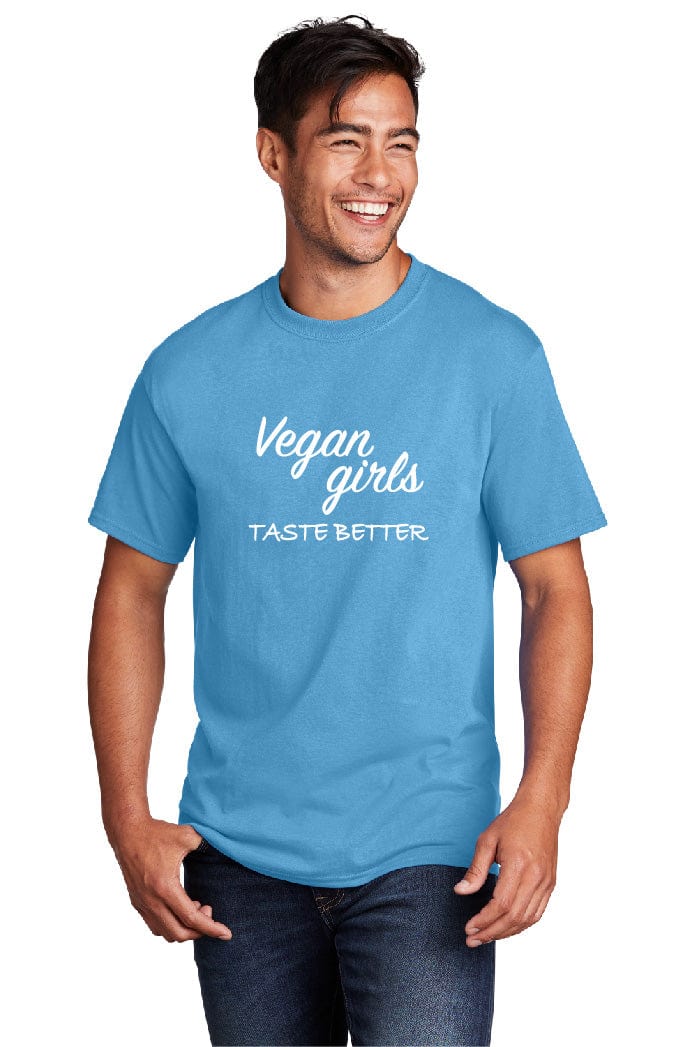 Vegan Girls Taste Better Uni-Sex Tee-Shirt
