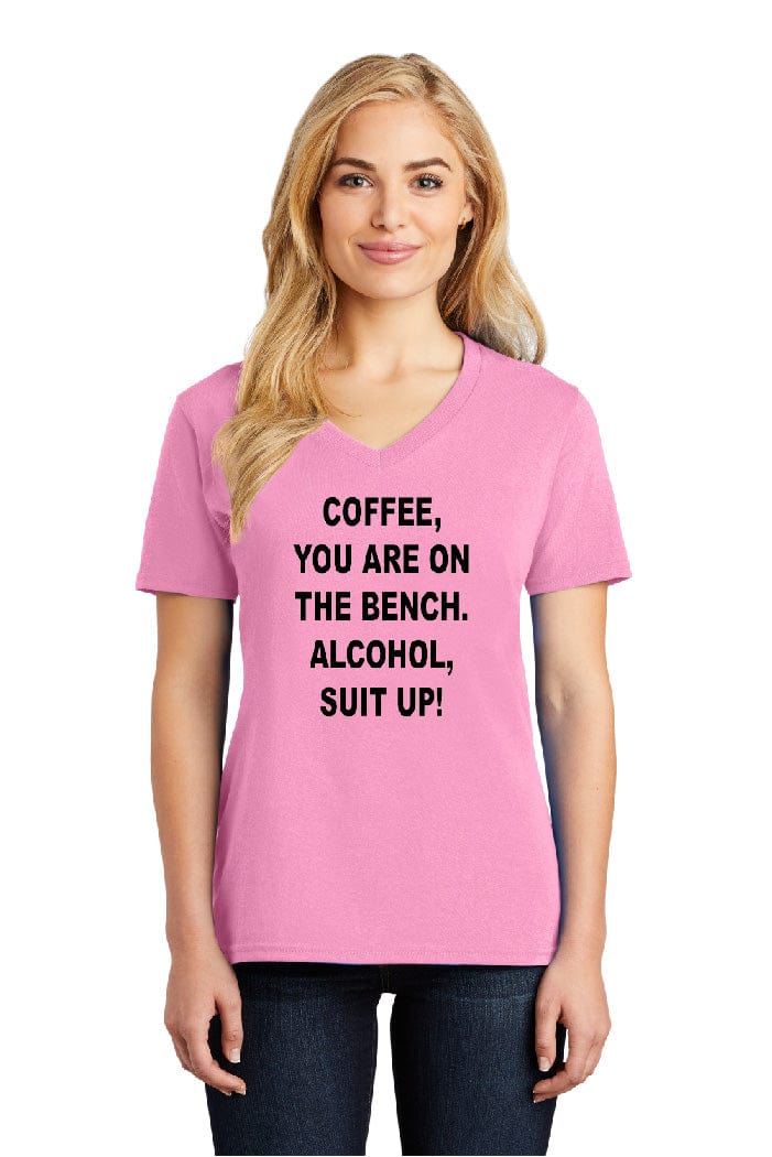 Coffee You Are On The Bench Women's Tee-Shirt